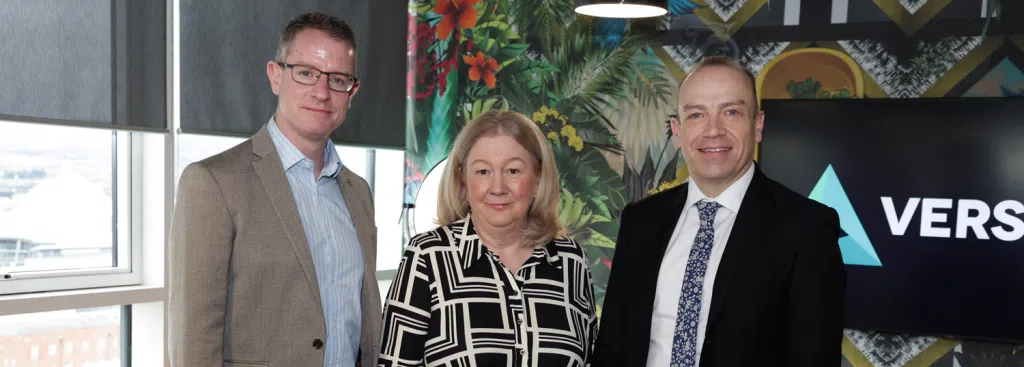 Version 1 Hosts Northern Ireland Secretary of State at Belfast Office
