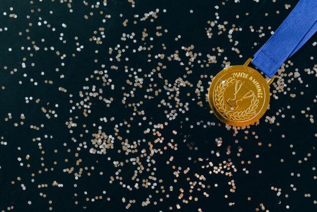 a winners medal