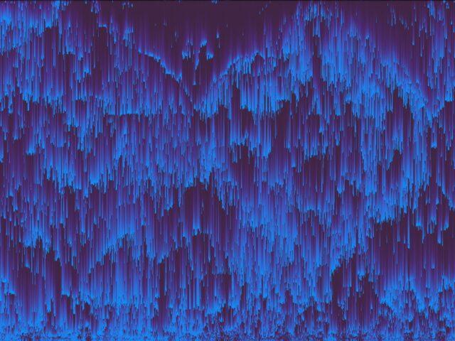 Computer vision. Abstract image