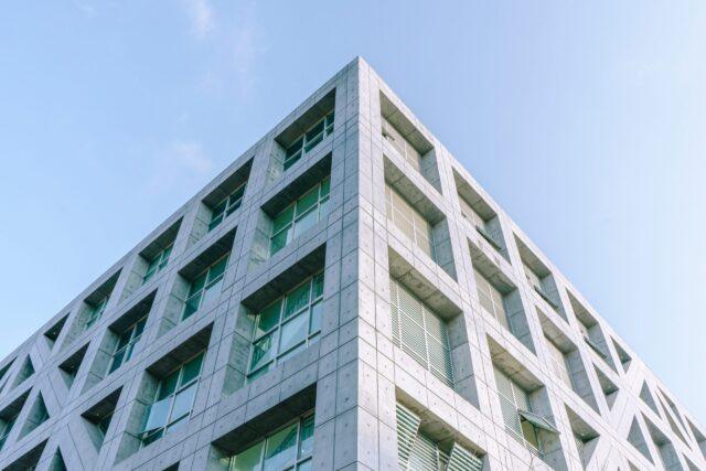 modern looking building