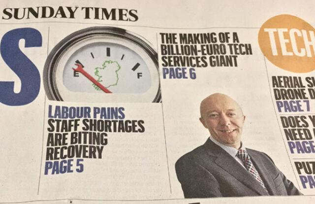 Newspaper article from the sunday times