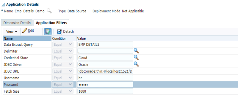Application Filters