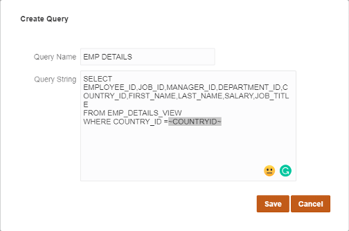 Create Query