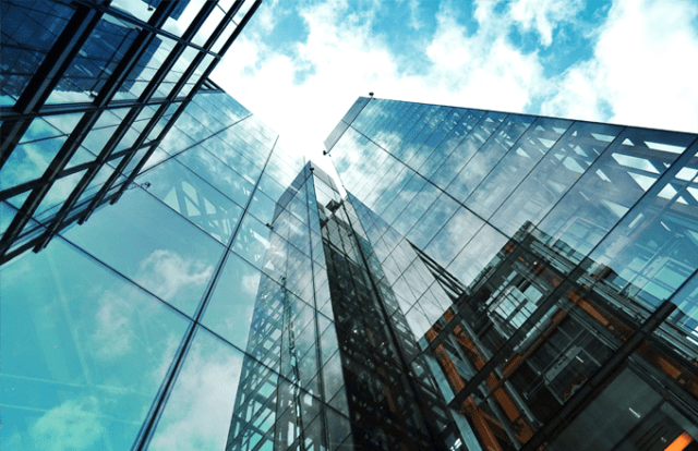 modern office building