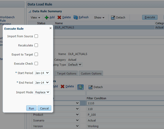 Execute Data Load