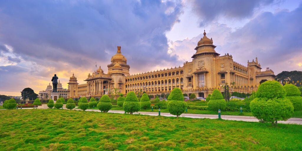 Vidhana Soudha in Bangalore, India - the seat of the state legislature of Karnataka