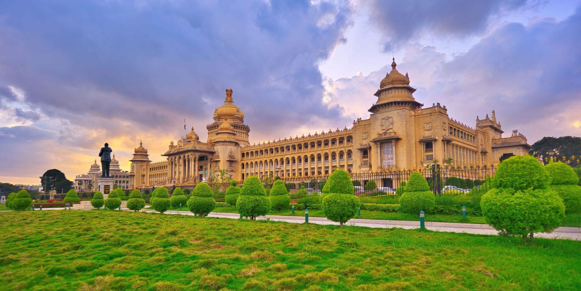 Vidhana Soudha in Bangalore, India - the seat of the state legislature of Karnataka