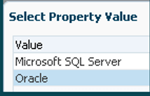 JDBC drop down image