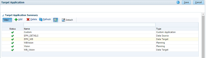 Target Application Summary 2