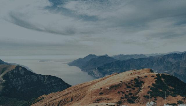 mountain and sea landscape
