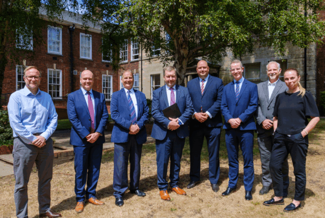 Tom Baker, CIO Lincolnshire County Council Andrew Crookham, Deputy Chief Executive and Executive Director of Resources, Lincolnshire County Council Cllr Ton Catton, Executive Councillor for Resources, Lincolnshire County Council Cllr Sean Matthews, Leader of the Council, Lincolnshire County Council Brad Mallard, CTO, Version 1 Conor McColgan, CRO, Version 1 James Mayo, Head of Local and Regional Government, Version 1 Emma Mitchell, Portfolio Director, Version 1