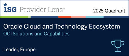 Oracle cloud tech ecosystem ISG 2025 - OCI solutions and capabilities