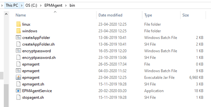 Create App Folder