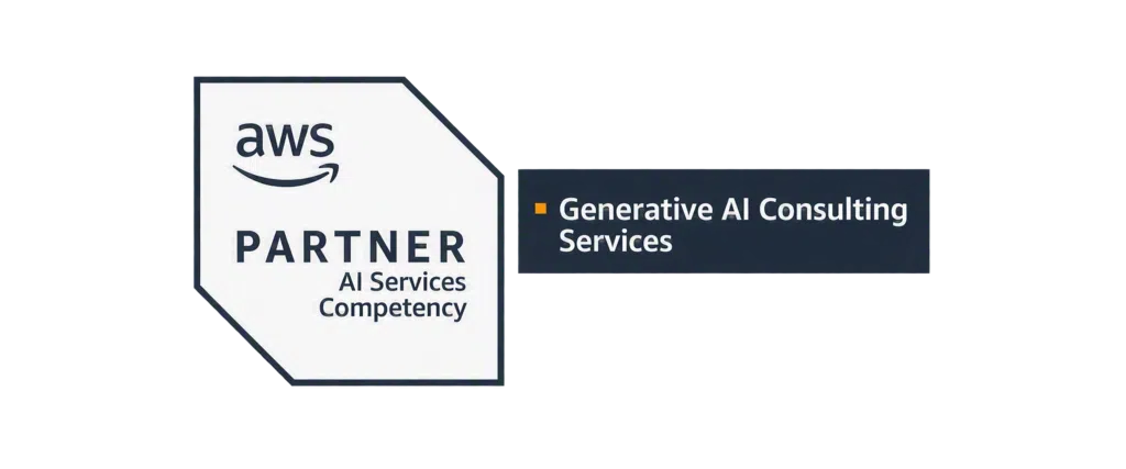 AWS AI Badge Partner AI services Competency. Generative AI Consulting Services